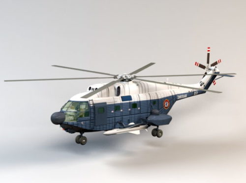 Super Frelon Army Helicopter