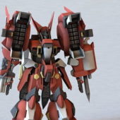 Character Super Robot Rigged