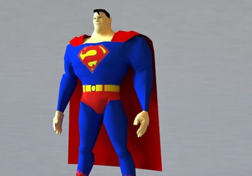 Superman Cartoon Character