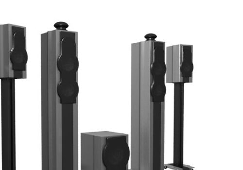 Home Electronic Surround Speaker Towers