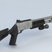 Gun Tactical Shotgun Scope With Laser