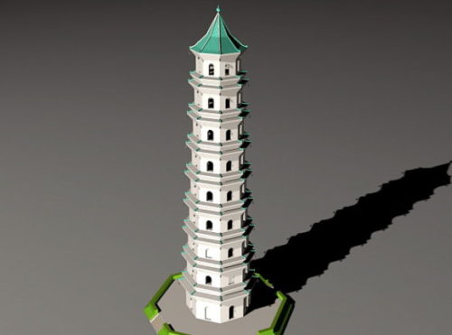 Asian Tall Pagoda
