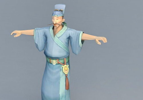 Character Tang Dynasty Scholar