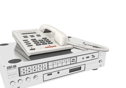 Telephone With Multimedia Dvd Player