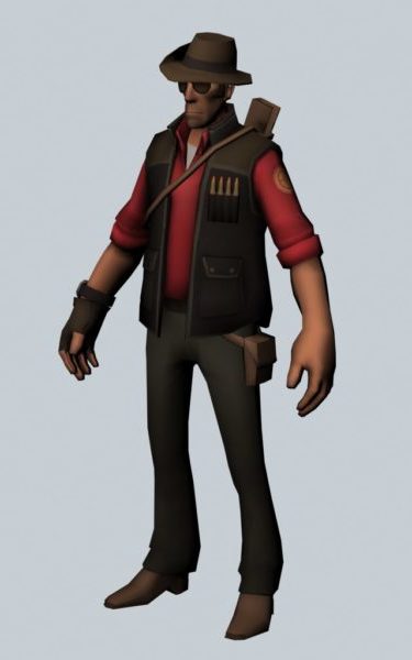 The Sniper – Team Fortress Character | Characters