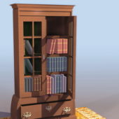 Antique Style Bookcase | Furniture