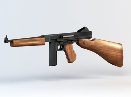 Weapon Thompson Submachine Gun