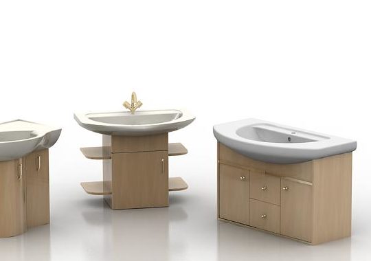 Three Kinds Of Wood Washstand | Furniture