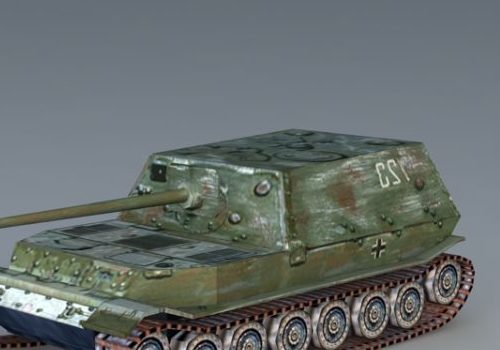 Military German Tiger Tank