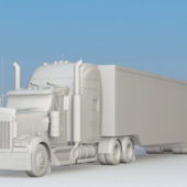Tractor Trailer Heavy Truck Transport