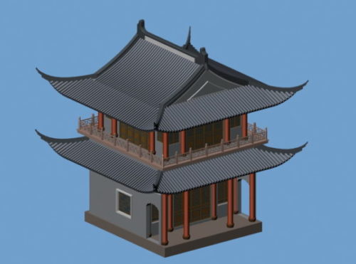 Korean Traditional Architecture Building