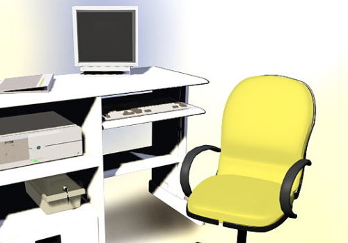 Traditional Furniture Computer Desk Chair