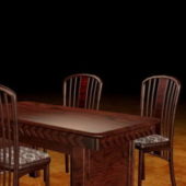Furniture Traditional Wood Dining Sets