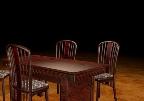 Furniture Traditional Wood Dining Sets