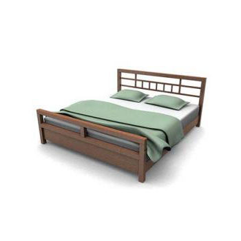 Traditional Wood Platform Bed | Furniture