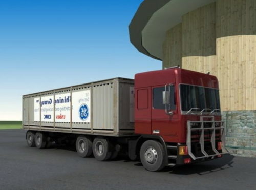 Industrial Trailer Box Truck