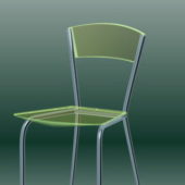 Transparent Plastic Chair Furniture