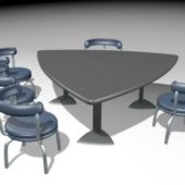 Office Triangle Conference Table