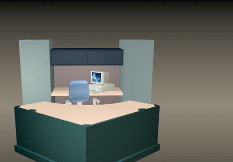 Triangle Reception Desk Furniture