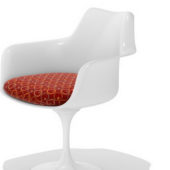 Tulip Arm Modern Chair Furniture