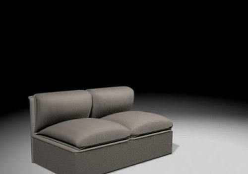 Two Cushion Couch Furniture