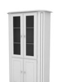 Side Two Doors Armoire Cabinet Furniture