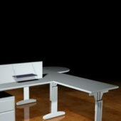Two People Office Workstation Furniture