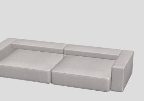 Modern Cushion Couch Two-seater | Furniture