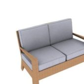 Two Seater Sofa Modern Style