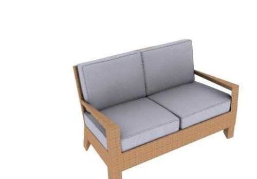 Two Seater Sofa Modern Style