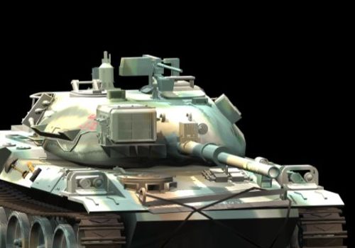 Military Type 74 Nana-yon Tank