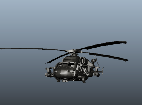 Military Uh-60 Black Hawk Helicopter