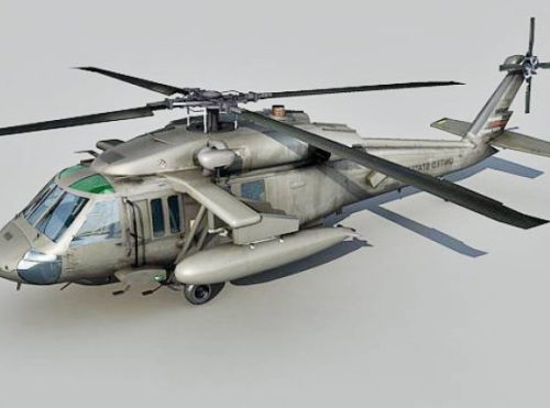 Army Weapon Uh-60 Helicopter