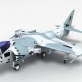 Navy Harrier Strike Aircraft