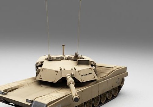 Ww2 Usa M1 Abrams Tank