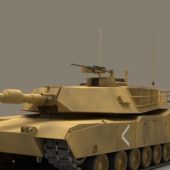 Us Military M1a1 Abrams Tank