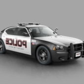 Usa Police Car