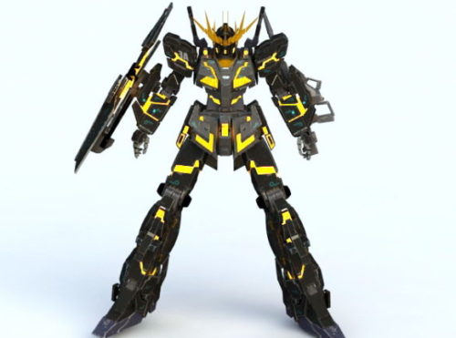 Robot Gundam Banshee Character