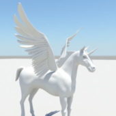 Unicorn Wings Character