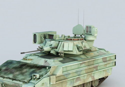 Us M2 Bradley Statesman Defense Tank