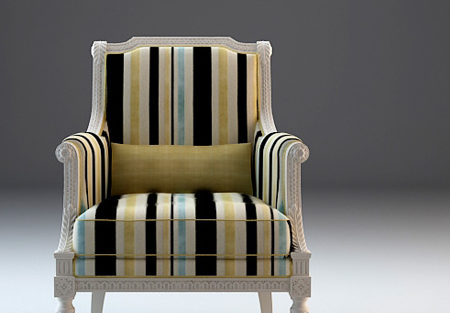 French Wing Back Chair | Furniture