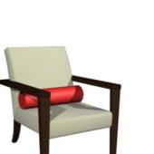 Upholstered Armchair Of Minimalist Design | Furniture
