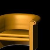 Furniture Upholstered Barrel Chair
