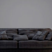 Couch Sofa And Pillows Upholstered | Furniture