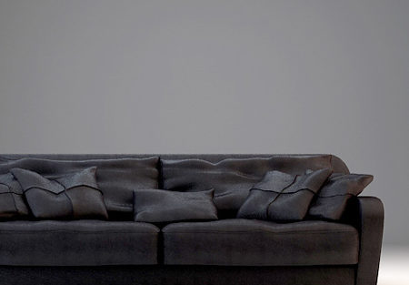 Couch Sofa And Pillows Upholstered | Furniture