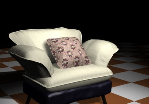 Home Furniture Sofa Chair With Pillow