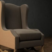 Upholstered Wingback Armchair | Furniture