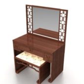 Vanity Table Stool Simple Design