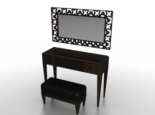 Vanity Table Furniture With Mirror