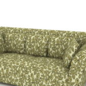 Fabric Sofa, Vintage Pattern Couch Furniture